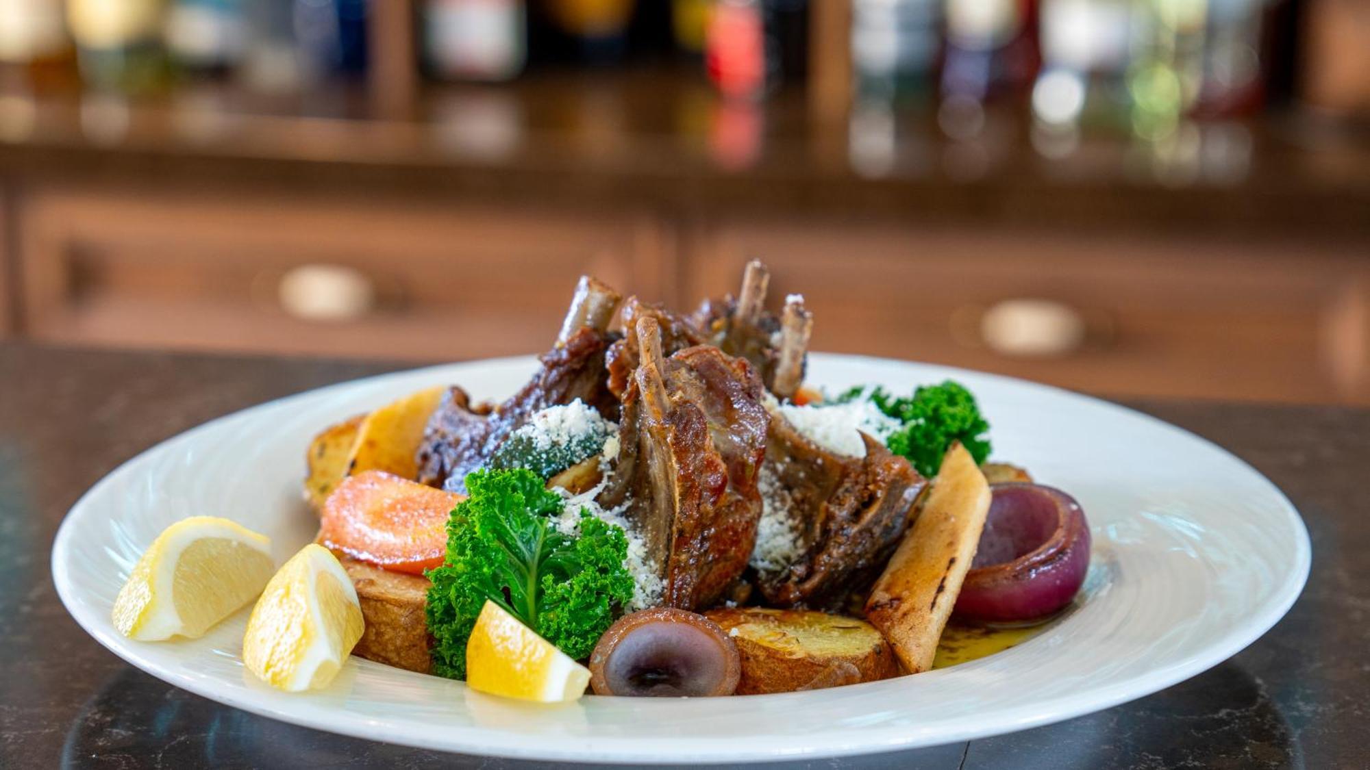 Boutique Odyseja & Spa Ciechocinek Exterior photo A plate of grilled lamb chops
